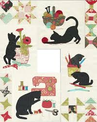 The pattern is written in easy to follow steps. Cat Quilt Block
