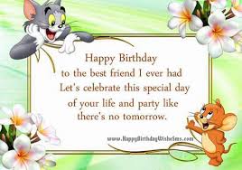 Birthday wishes for best friend - Happy Birthday Friend Quotes ... via Relatably.com