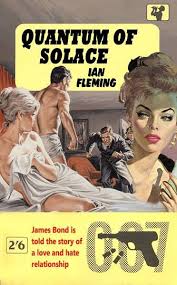 Retro 60s Poster For Ian Fleming S Quantum Of Solace James Bond James Bond Movies James Bond Books