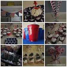 Pin By Jessica Poynter On American Themed Party Navy Party Themes Usa Party Navy Party Decorations