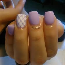 Diy nail art_ cute nail art design using scotch tape! Lavender Nail Color Designs Confession Of Rose