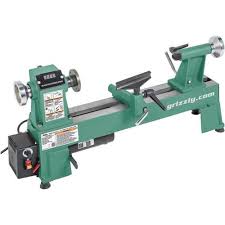 10 X 18 Variable Speed Benchtop Wood Lathe At Grizzly Com Wood Lathe Wood Turning Antique Woodworking Tools