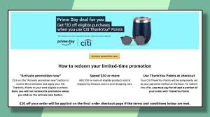 The citi clear credit card is a low rate card that. Save 20 During Amazon Prime Day With Targeted Citibank Credit Cards Cnn