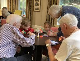 Alfreton's young and old mix in innovative project