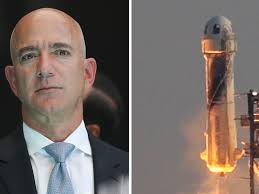 Jeff Bezos S Space Flight Phallic Rocket And Cowboy Hat Turned Into Memes Teen Vogue