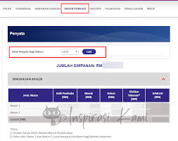 Langkah pengeluaran kwsp akaun 2 untuk pembayaran ptptn. Cara Mudah Semak Penyata Kwsp Online I Akaun Baki Terkini Inspirasi Kami