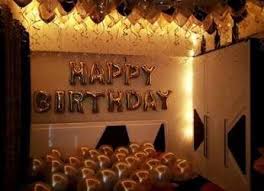 Romantic Creative Birthday Surprise Ideas For Boyfriend Birthday Decorations For Him Romantic 27 Ideas Birthday In 2020 Birthday Surprise For Husband Birthday Room Decorations Surprise Party Decorations