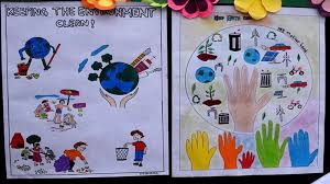 Children Cleaning The Environment Drawing Contoh Soal Dan Materi Pelajaran 1 Drawing on soil pollution ll how to draw poster on soil. children cleaning the environment