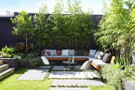 8 Genius Ways To Create A Private Outdoor Space Domino Courtyard Gardens Design Small Courtyard Gardens Small Backyard Landscaping