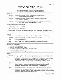 Sample Cv Medical Residency Writing A Cv For Medical Residency