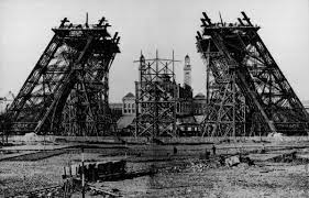 Le journaliste émile goudeau visitant le chantier au début de 1889 en décrit ainsi le spectacle. History Construction Of The Eiffel Tower Official Website