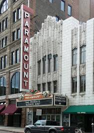 Denver Co Paramount Theater Blade Sign And Marquee Denver History Paramount Theater Colorado Native