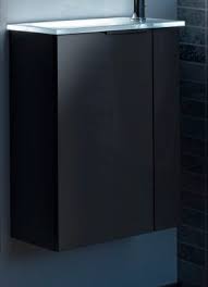 Waschbecken fur gaste wc 50 cm x 30 cm waschbecken gaste wc waschbecken waschbeckenunterschrank. Fackelmann Luna Gaste Wc Set 2 Teilig 45cm Schwarz Anthrazit Badedu