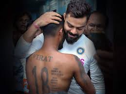 Virat is a worshipper of lord shiva. Virat Kohli Meet Virat Kohli S Super Fan Who Has 16 Different Virat Tattoos Cricket News Times Of India