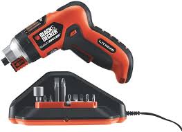 Black And Decker Electric Screwdriver Drill Bits Gifts For Him Black And Decker 3 5 V Cordless Screwdriver Furniture Assembly New Black Decker Screw Guns Cordless Screwdrivers