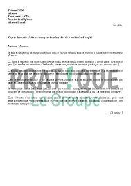 Lettre De Demande D Aide Au Transport A Pole Emploi Pratique Fr