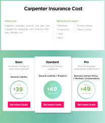 The lowest annual premiums are around $250, and premiums can increase to around $1,200. How Much Does The Carpenter Insurance Cost Commercial Insurance