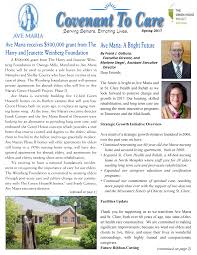 Covenant To CareSpring 2017