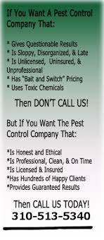 Maybe you would like to learn more about one of these? Pest Control Of Santa Monica Pest Control Of Santa Monica Ca