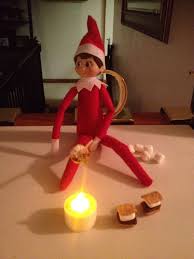 Elf On The Shelf Roasting Marshmallows S Mores Idea Elf On The Shelf Roasting Marshmallows Holiday Decor