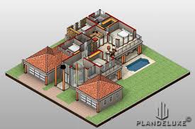 475sqm Double Story 5 Bedroom Modern House Plan Home Designs Plandeluxe