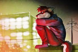 Loneliness in the city ! | Furry drawing, Anthro furry, Furry art