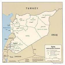 Welches land hat die höchste und niedrigste bevölkerung? Landkarte Syrien Verwaltungsbezirke Weltkarte Com Karten Und Stadtplane Der Welt