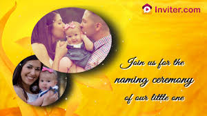 Wedding invitation quotes in kannada new barshe invitation message in marathi cradle naming ceremony. Namakaran Ceremony Video Invitation Inviter Com Youtube