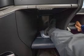 Klm's 787 business class cabin is very airy, very bright, very sleek, and very blue. New Turkish Airlines Business Class Review Boeing 787 Dreamliner