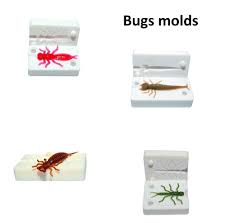 Diy Soft Plastic Bait Lure Mold Bug Mold Injection Bait Molds 1 4 Do It Mold Lure Molds Diy Fishing Lures Bait Molds