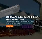 Solar Street Light Manufacturer - LUXMAN Solar Lighting ...