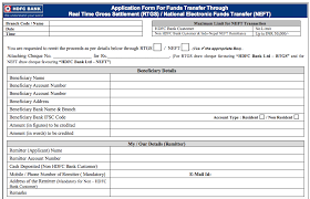 Once you deposit the cheque/check, it could take several days to clear. Hdfc Bank Neft Form 2021 Timing Charges How To Do Neft