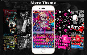 Hell Skull Graffiti Keyboard Theme For Android Apk Download