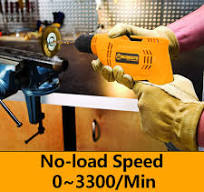 WORKSITE Corded Drill 450W Variable Speed Reversible Electric with 3/8-Inch  Keyless Chuck 220V Power Handheld Drills