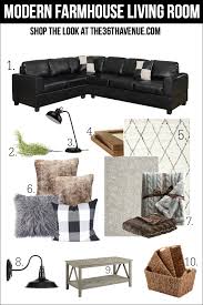 Modern farmhouse living room decor. Living Room Farmhouse Decor Ideas The 36th Avenue