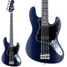 Fender Aerodyne Jazz Bass Blue Guitar Bass Guitar Bass Guitar Kit