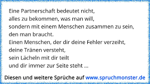 Eine Partnerschaft Bedeutet Nichtalles Zu Bekommen Was Man Will