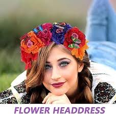 Haarreif Tag Der Toten Balinco Dia De Los Muertos Haarreif Mit Schwarzen  Rosen & Totenkopf, Halloween Kostüm Accessoire Für Damen, Tag Der Toten  Blumen-Haarkranz, Karneval Kopfschmuck Mexikaner Kostüm