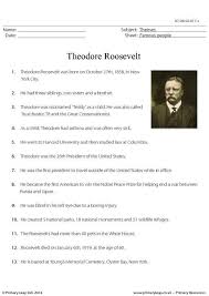 Primaryleap Co Uk Theodore Roosevelt Fact Sheet Worksheet Theodore Roosevelt Facts Theodore Roosevelt Fact Sheet