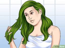 Pale to fair complexions will look especially striking in contrast to the dark hair color shade. How To Dye Your Hair Green 13 Steps With Pictures Wikihow