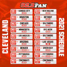 Cleveland browns 2021 season the 2019 season showed promise as the browns continue to find their identity. 92 3 The Fan On Twitter Here Is A Printable 2021 22 Browns Schedule