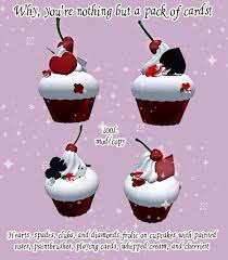 We would like to show you a description here but the site won't allow us. Second Life Marketplace Alice In Wonderland Collection Deck Of Card Cupcakes
