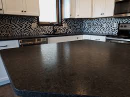 The unique granite colors and features of these stones create a stunning effect that will make your countertop the centerpiece of any room. Black Leathered Granite Slab Novocom Top