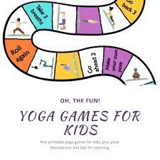 Make sure that there is about an inch or two of space between the children. Printable Yoga Games For Kids Bundle Kumarah Kids Yoga