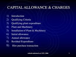 Capital allowance for motor vehicle malaysia. Ppt Capital Allowance Charges Powerpoint Presentation Free Download Id 5876683