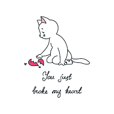 Black And White Cartoon Illustration Broken Heart Cartoon You Just Broke My Heart In 2020 Heart Illustration Broken Heart Wallpaper Broken Heart