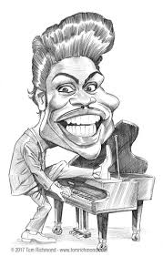 Sketch O The Week Little Richard Penniman Cartoon Drawings Caricature Sketch Cartoon Art