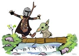 My Friend Drew A Calvin And Hobbes Crossover Starwars Calvin and hobbes at some point needed to end before it became just another mainstream commercialized comic strip. reddit