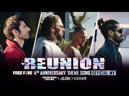 Download free fire hack updated 2021 free download for android! Free Fire S 4th Anniversary Celebration Launches With New Song Reunion Featuring Dimitri Vegas Like Mike Alok And Kshmr Articles Pocket Gamer