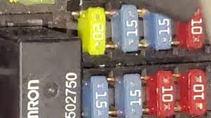 You may want to check and see if the transmission fuse has blown if it's stuck in limp mode. 2013 Chevy Express Horn Not Working Horn Fuse And Horn Relay Location Youtube